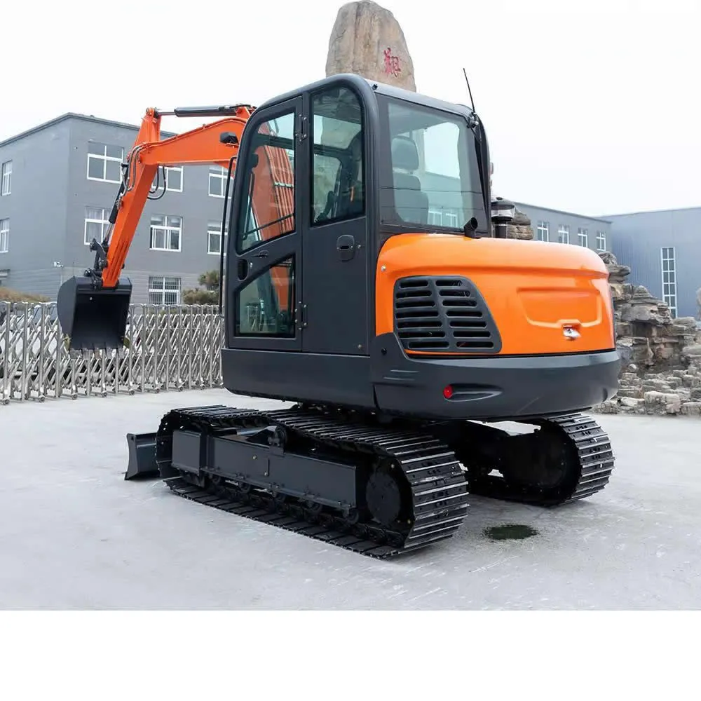 Miniexcavadora de cadenas de 6 toneladas de China