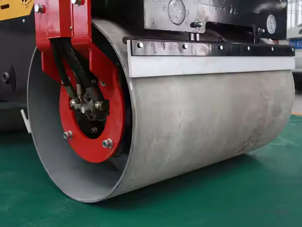 Rodillo vibratorio de doble rueda de acero de 25 HP, 2 toneladas y 35 kN de China