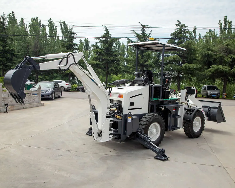 Excavadora Cargadora Pequeña Multifuncional de 2,2 Toneladas de China