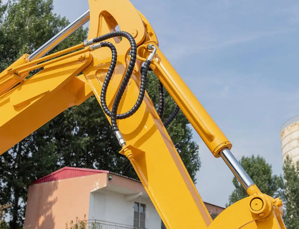 Excavadora pequeña multifuncional de 4,8 toneladas de China