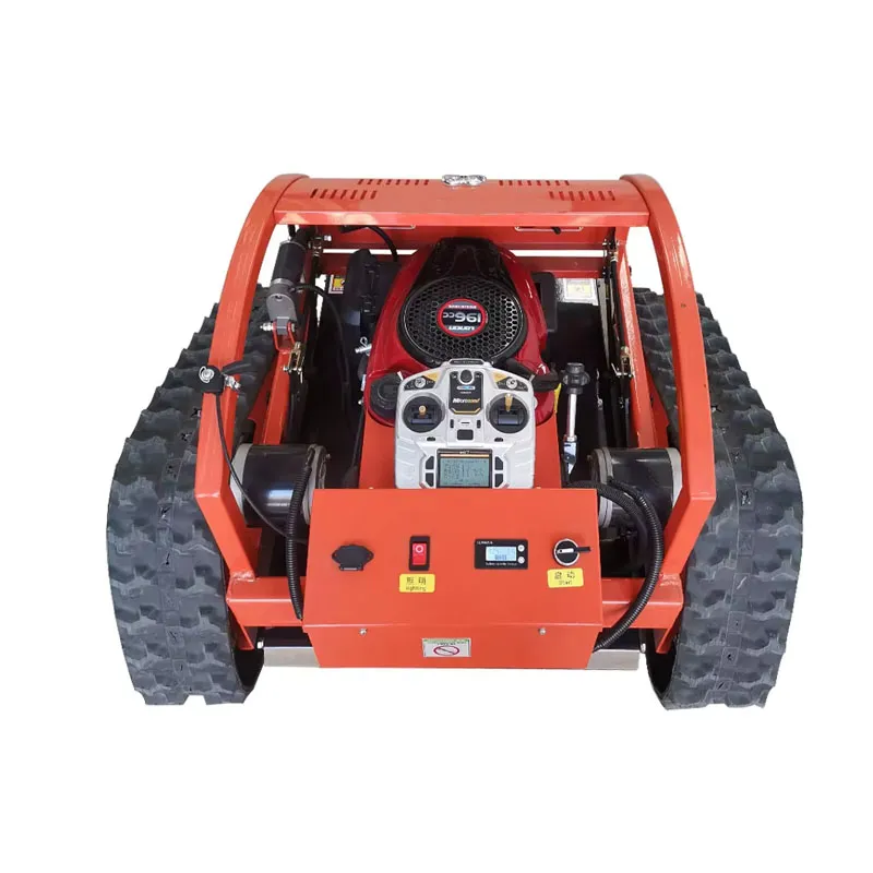 Cortadora de césped de gasolina con control remoto de 12 V y 190 cc de China
