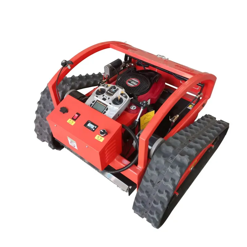 Cortadora de césped de gasolina con control remoto de 12 V y 190 cc de China