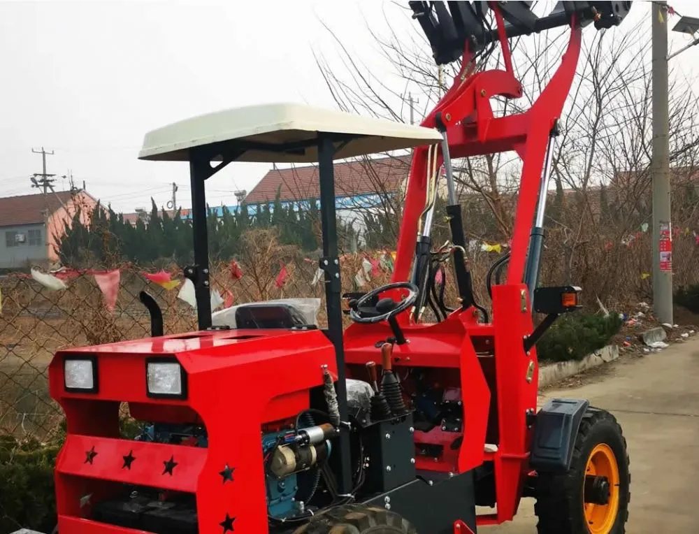 Minicargadora de Ruedas de un Cilindro de 0,6 Toneladas de China