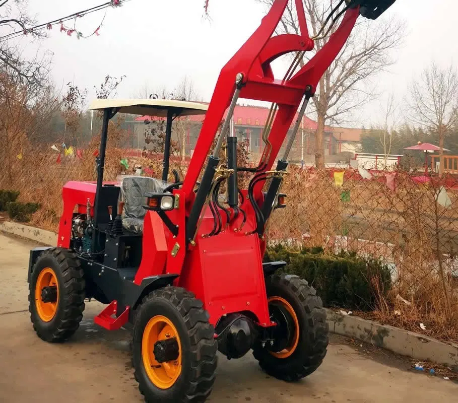 Minicargadora de Ruedas de un Cilindro de 0,6 Toneladas de China