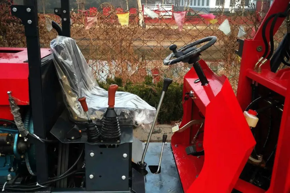 Minicargadora de Ruedas de un Cilindro de 0,6 Toneladas de China