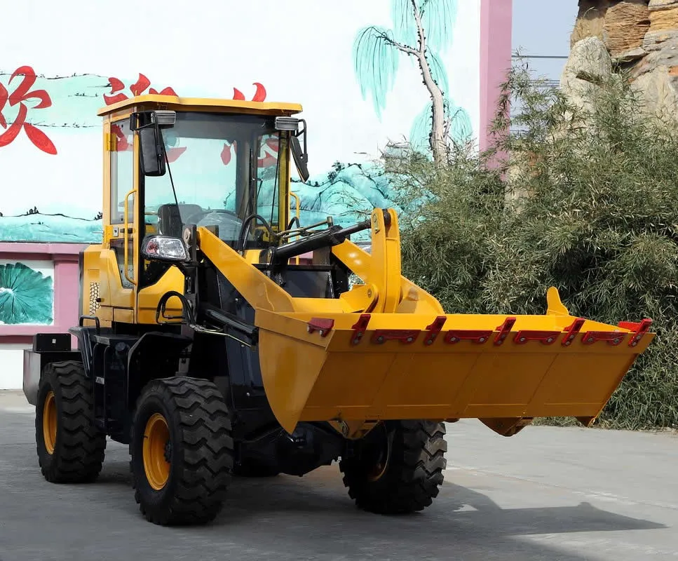 China 1.5Ton 42 kw small wheel multifunctional loader