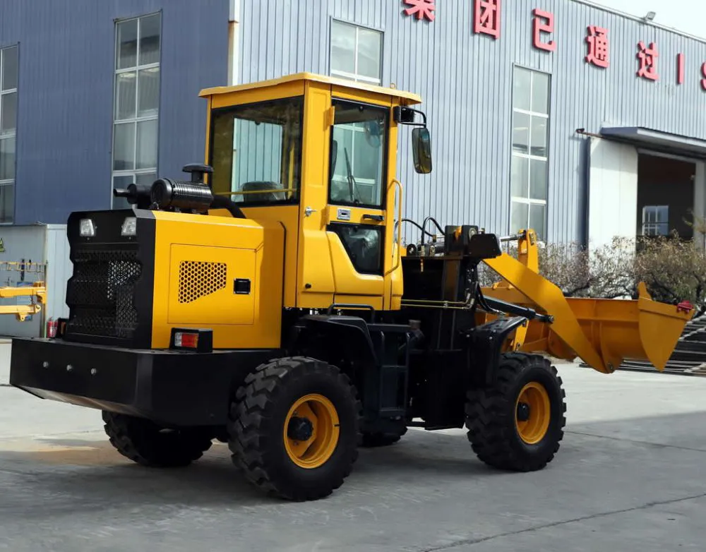 China 1.5Ton 42 kw small wheel multifunctional loader