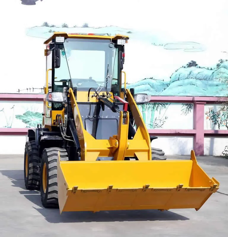Cargadora multifunción de ruedas pequeñas de 1,5 toneladas y 59 kW de China