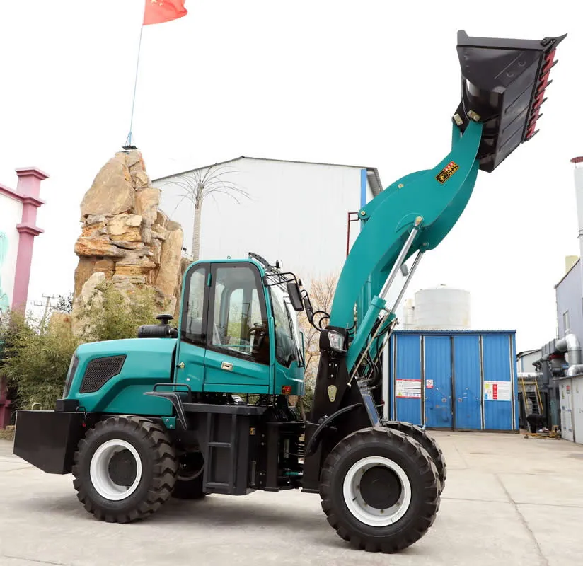 Cargadora Multiusos Pequeña de Ruedas de 1.8 Ton y 78 kW de China