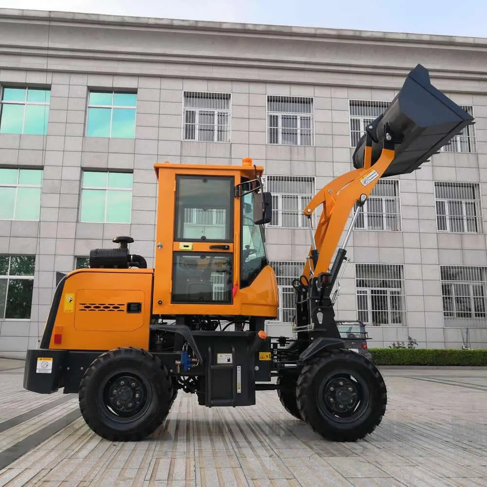 Cargadora mediana hidráulica de ruedas delanteras de 76 kW a 92 kW de China