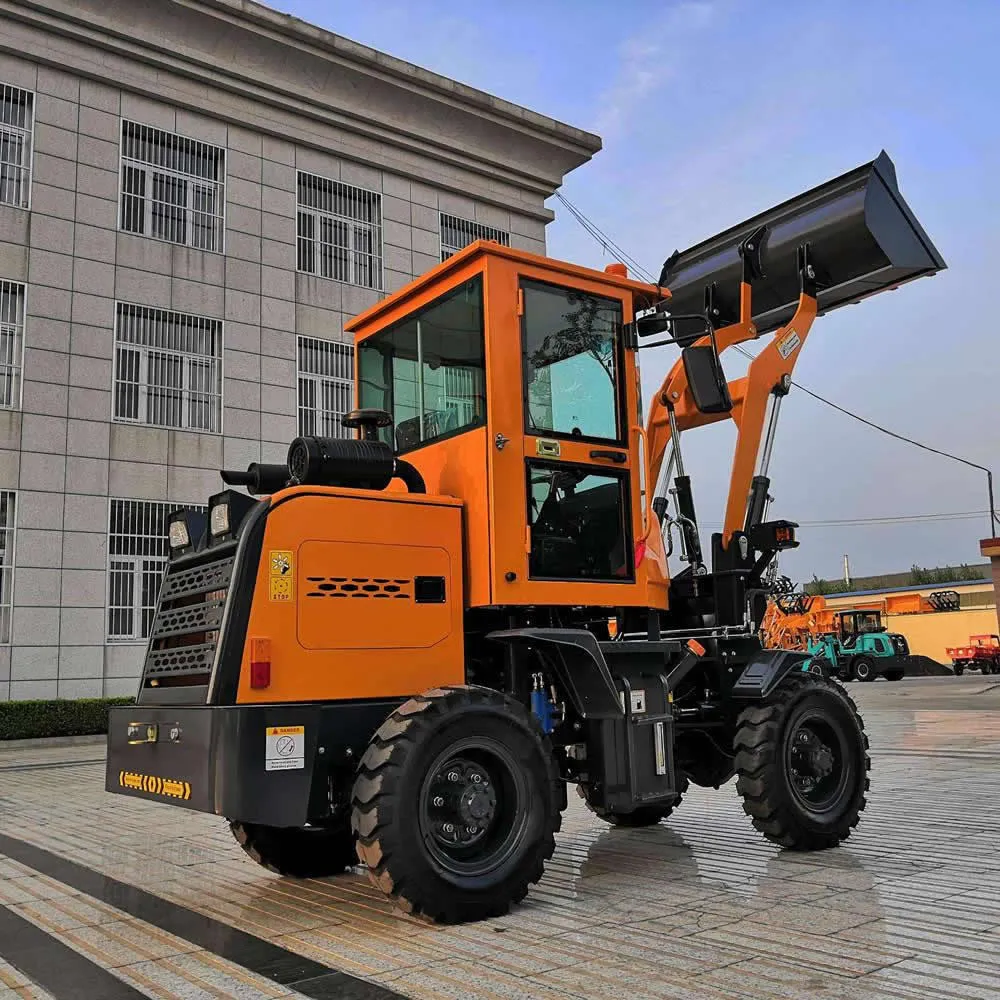 Cargadora mediana hidráulica de ruedas delanteras de 76 kW a 92 kW de China