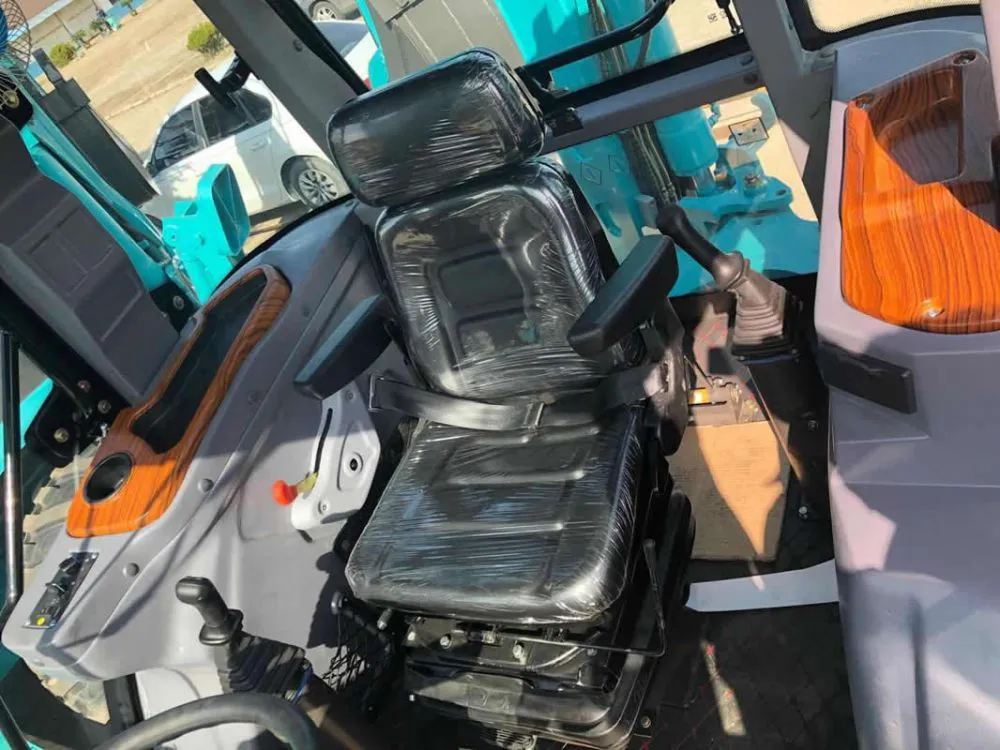 Retroexcavadora 3CX de 10 toneladas con tracción en las cuatro ruedas y dirección, de China