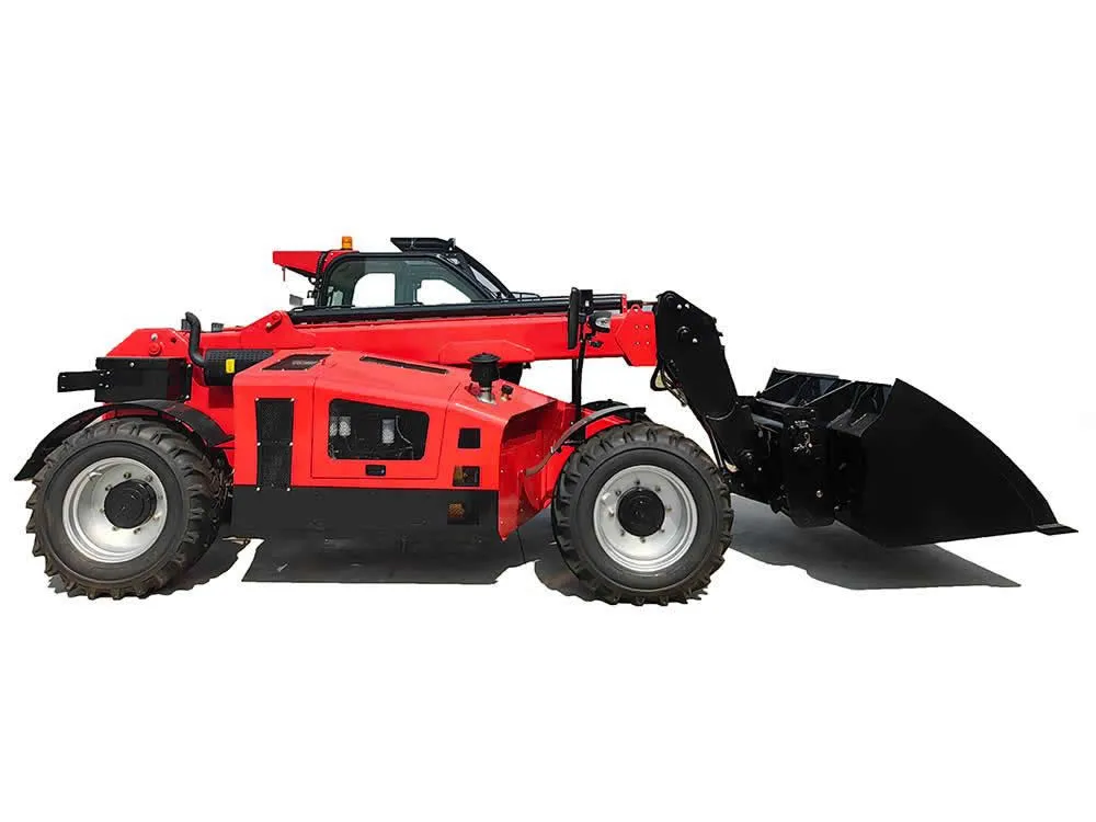 Carretilla elevadora telescópica/grúa 4x4 de China de 2 a 5 toneladas