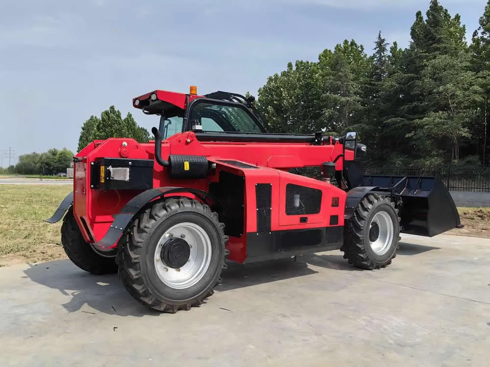 Carretilla elevadora telescópica/grúa 4x4 de China de 2 a 5 toneladas