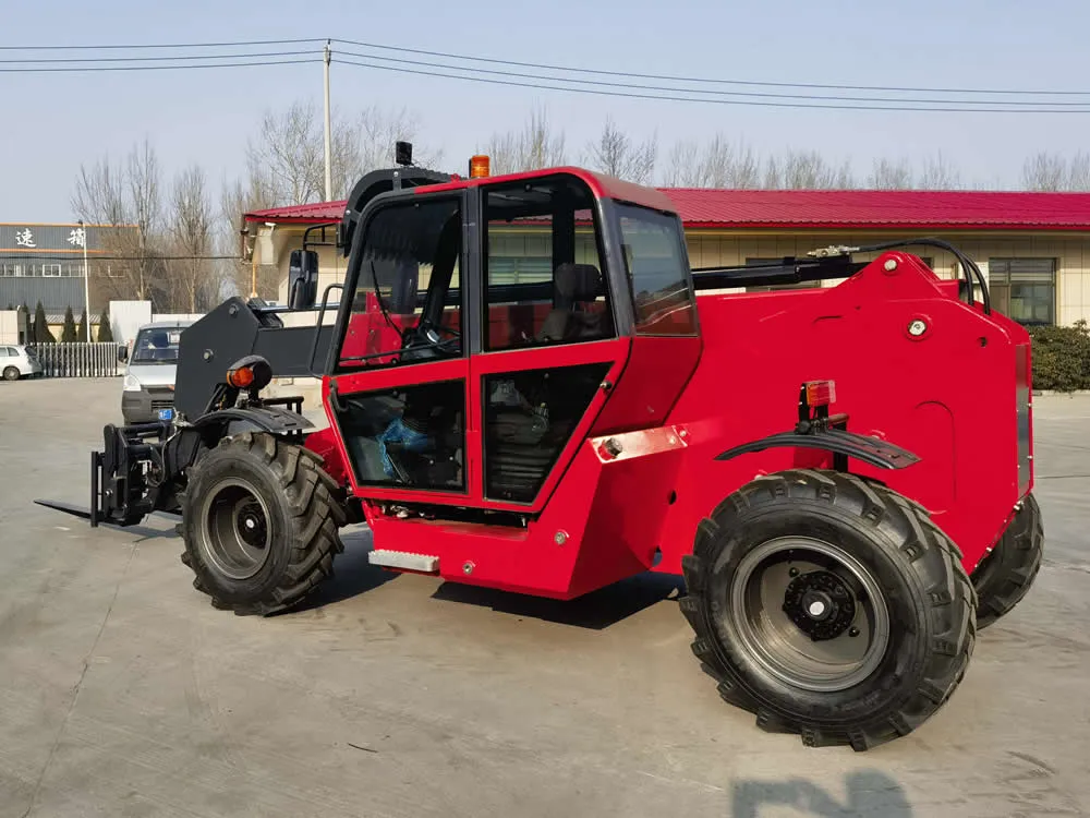 Carretilla elevadora telescópica/grúa 4x4 de China de 2 a 5 toneladas