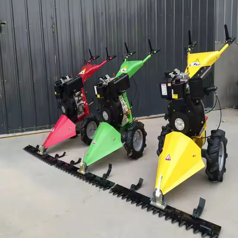 China 6.5 HP Hand Held Wheel Mower