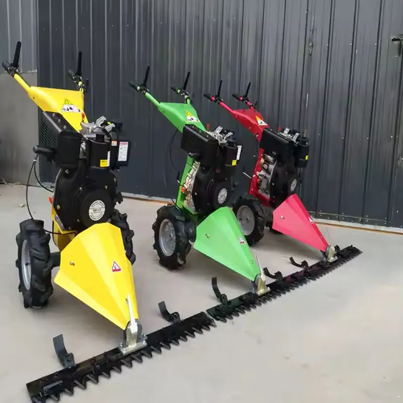 China 6.5 HP Hand Held Wheel Mower