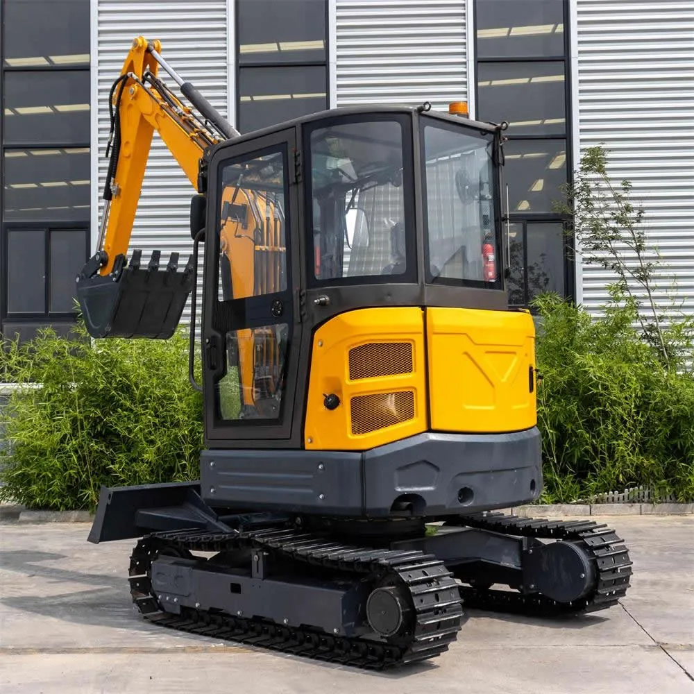 Miniexcavadora hidráulica sobre orugas de 3,5 toneladas con motor EPA Euro 5 de China