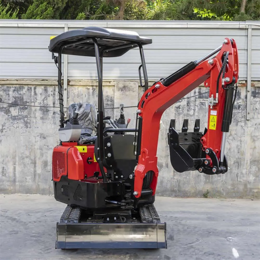 Excavadora de orugas pequeña de 1,2 toneladas de China