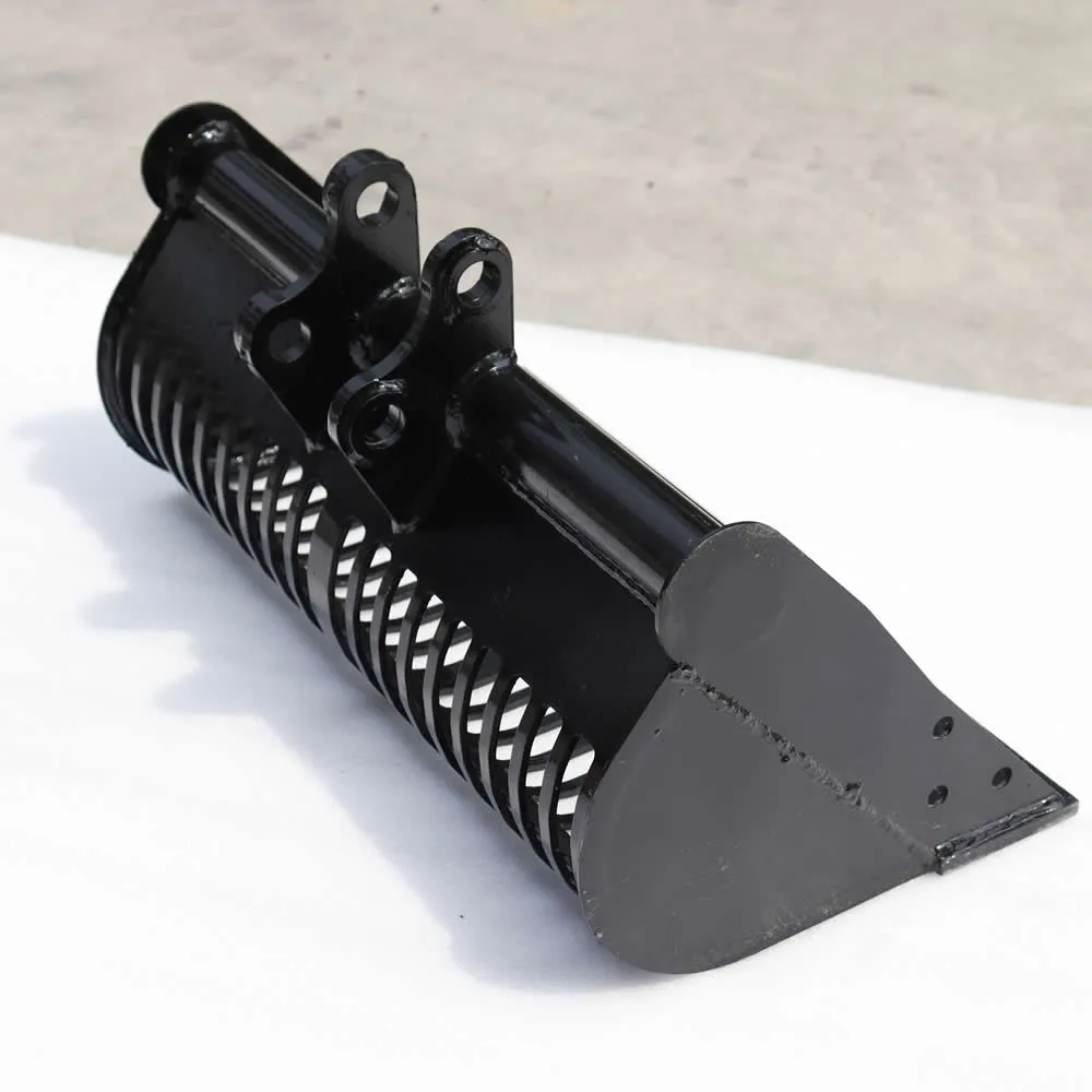 Accesorios para excavadoras de China: Cuchara de arena resistente de 600 mm y 24 pulgadas para obras de construcción