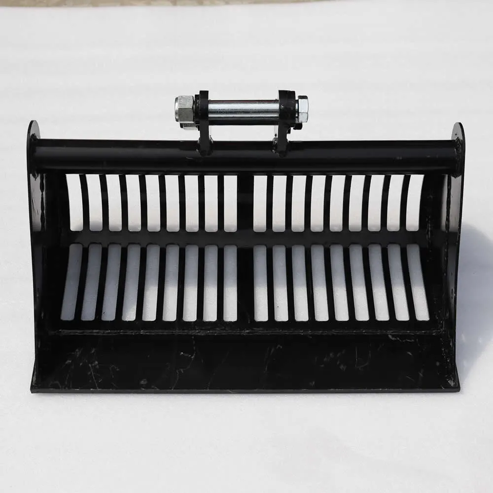 Accesorios para excavadoras de China: Cuchara de arena resistente de 600 mm y 24 pulgadas para obras de construcción