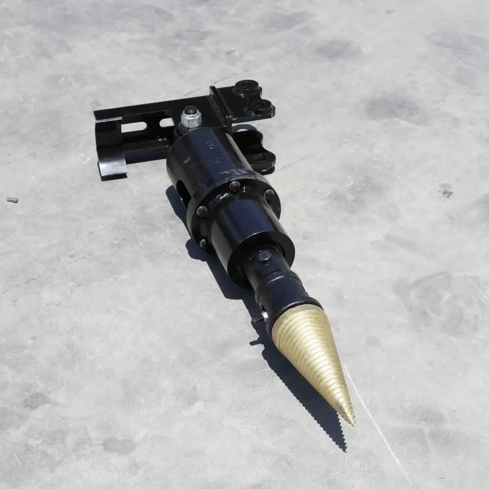 Accesorio para excavadoras de China: Cortadora de troncos hidráulica de 400 mm de diámetro