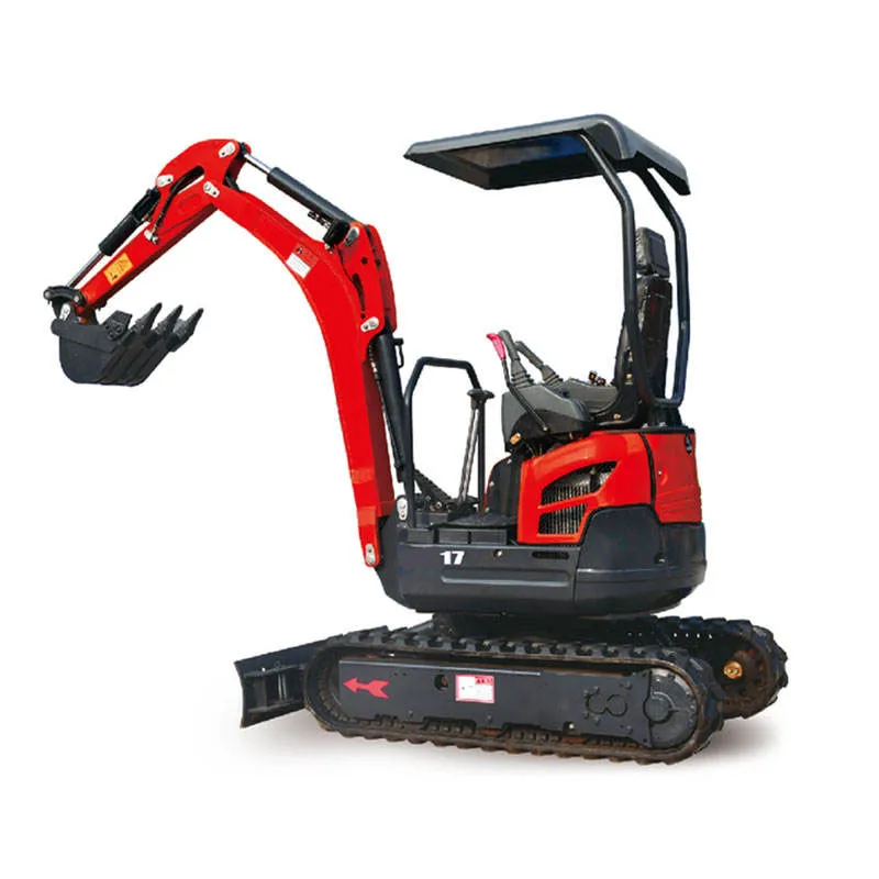 Miniexcavadora sobre orugas de 1200 kg y 0,03 m³ de China