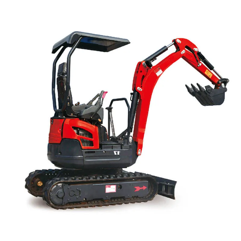 Miniexcavadora sobre orugas de 1200 kg y 0,03 m³ de China