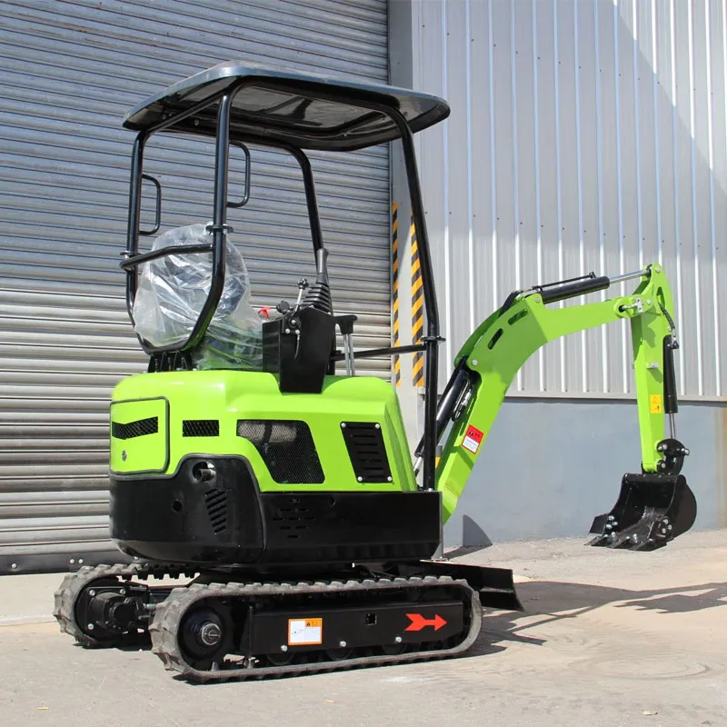 Miniexcavadora sobre orugas de 1200 kg y 0,03 m³ de China