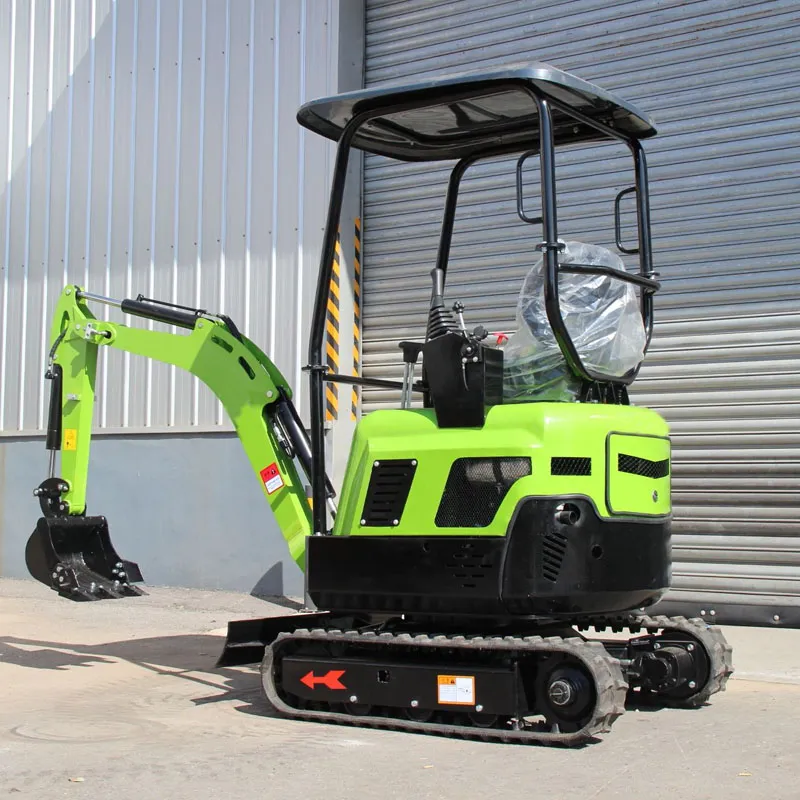 Miniexcavadora sobre orugas de 1200 kg y 0,03 m³ de China
