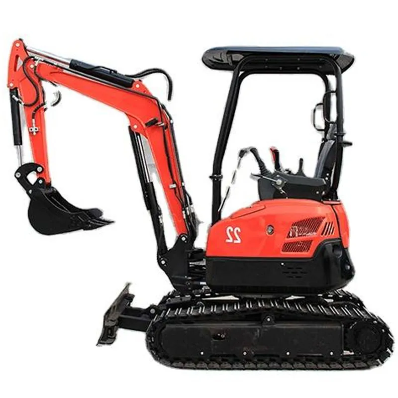 Miniexcavadora sobre cadenas de 5580 kg y 0,25 m³ de China