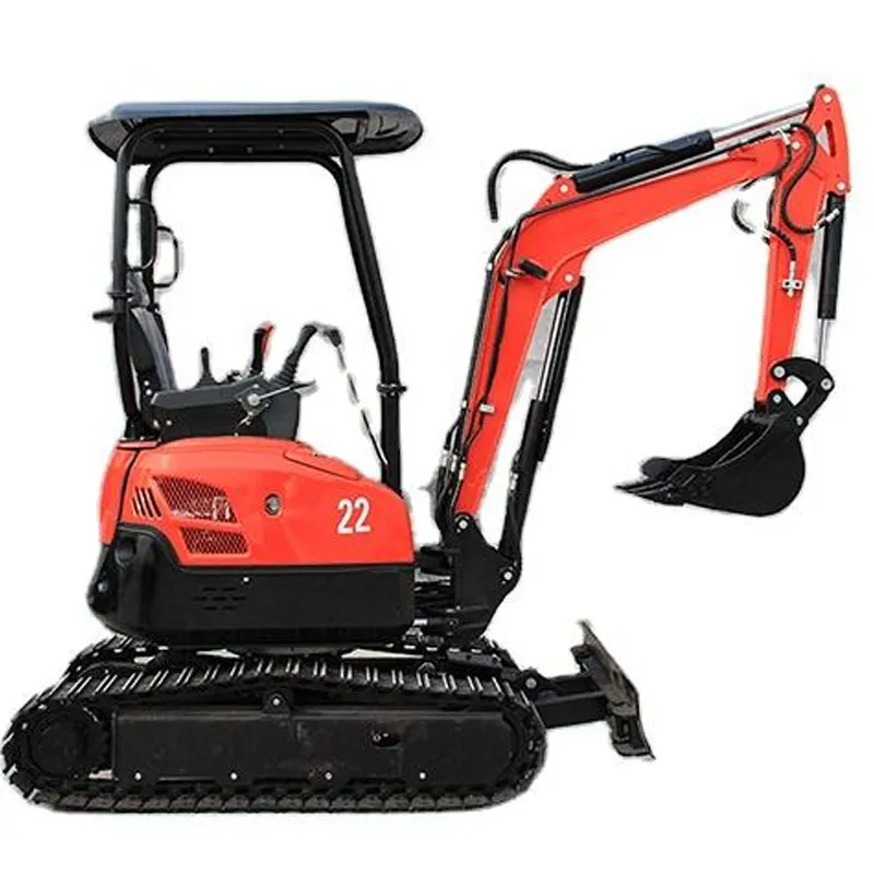 Miniexcavadora sobre cadenas de 6500 kg y 0,21 m³ de China