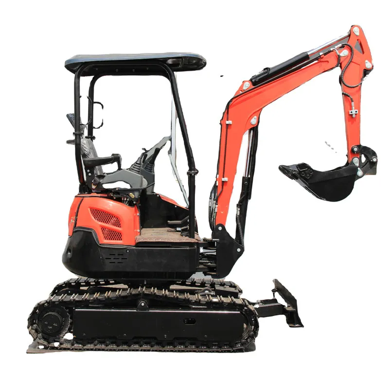 Miniexcavadora sobre cadenas de 6500 kg y 0,21 m³ de China