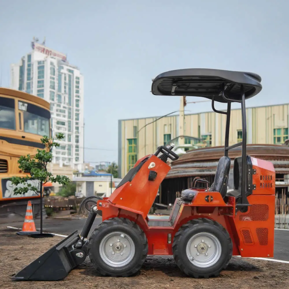 Cargadora compacta de dirección deslizante con certificación CE/EPA de China