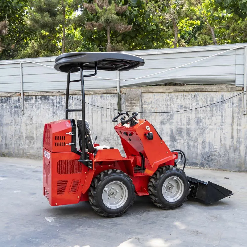 Cargadora compacta de dirección deslizante con certificación CE/EPA de China