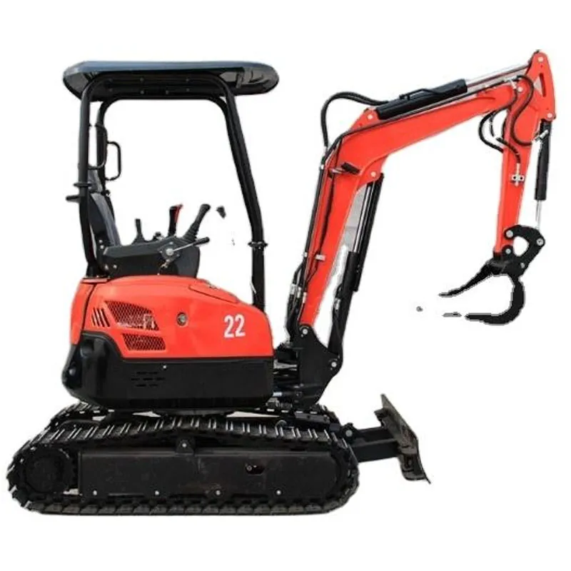 Miniexcavadora sobre cadenas de 1500 kg y 0,03 m³ de China