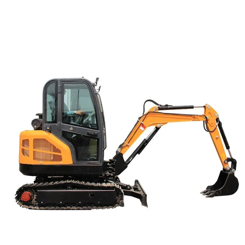 Miniexcavadora sobre cadenas de 1500 kg y 0,03 m³ de China