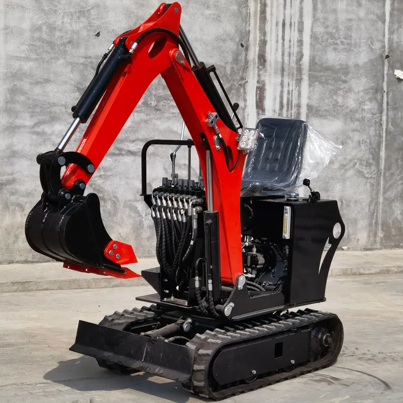 Miniexcavadora sobre cadenas de 760 kg y 0,23 m³ de China