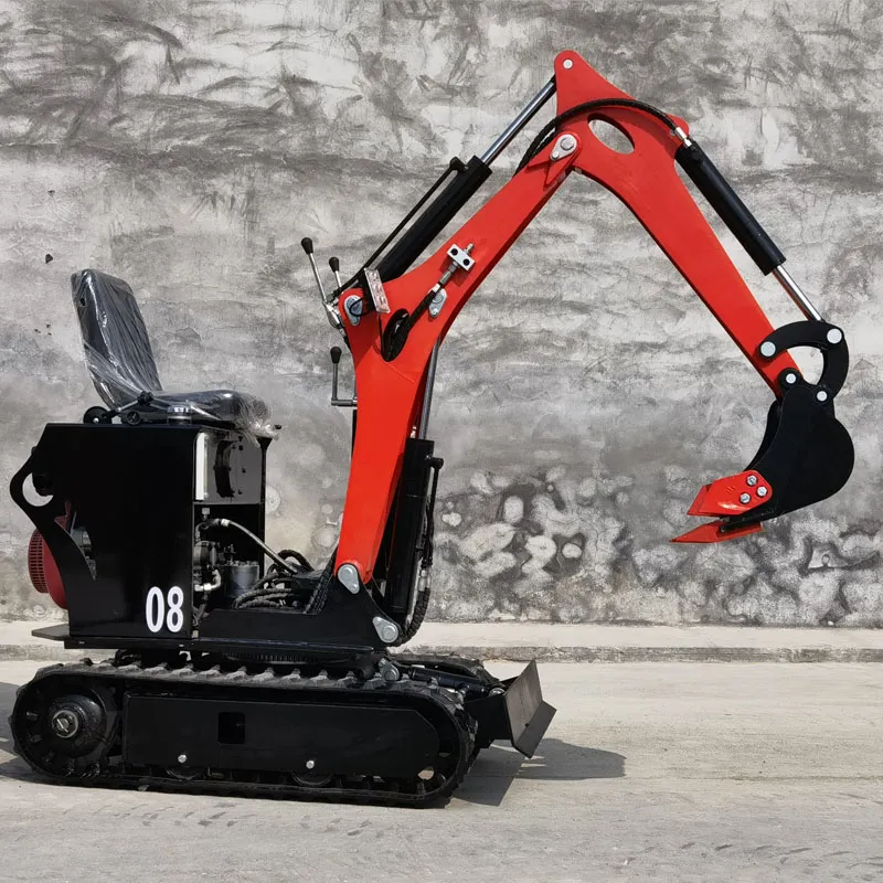Miniexcavadora sobre cadenas de 760 kg y 0,23 m³ de China