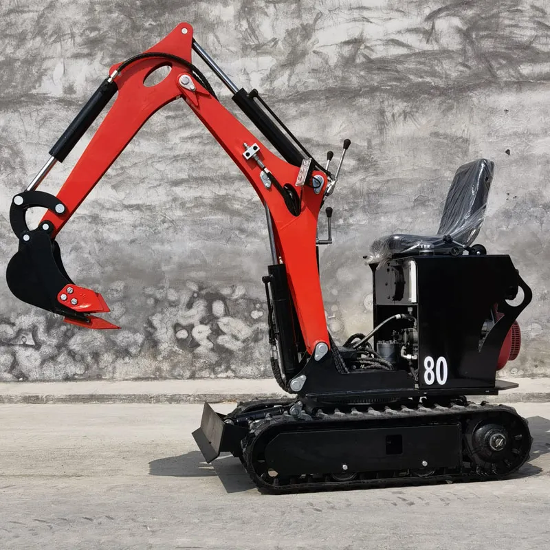 Miniexcavadora sobre cadenas de 760 kg y 0,23 m³ de China