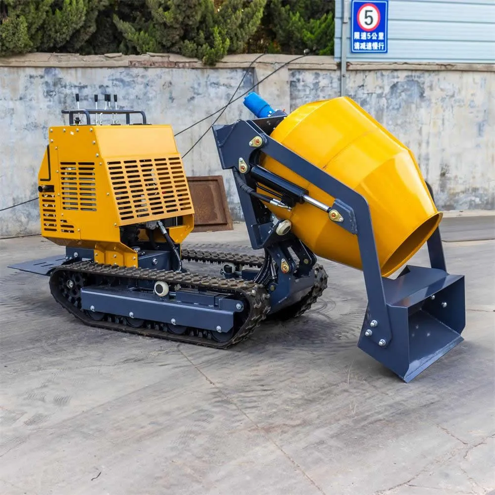 Mini hormigonera de 300L, 500L y 750L con certificación CE y EPA de China
