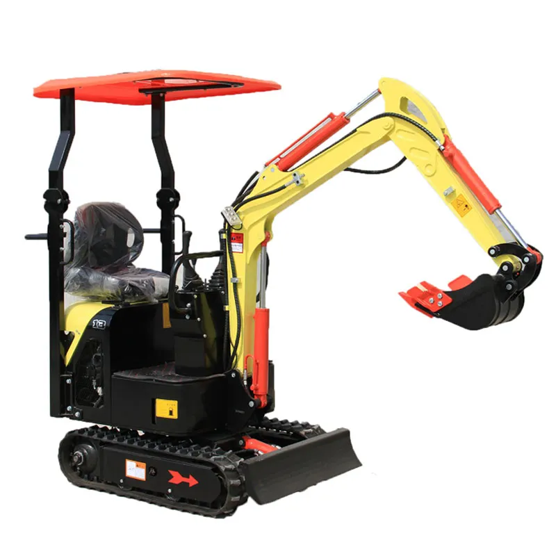 Miniexcavadora sobre cadenas de 950 kg y 0,025 m³ de China