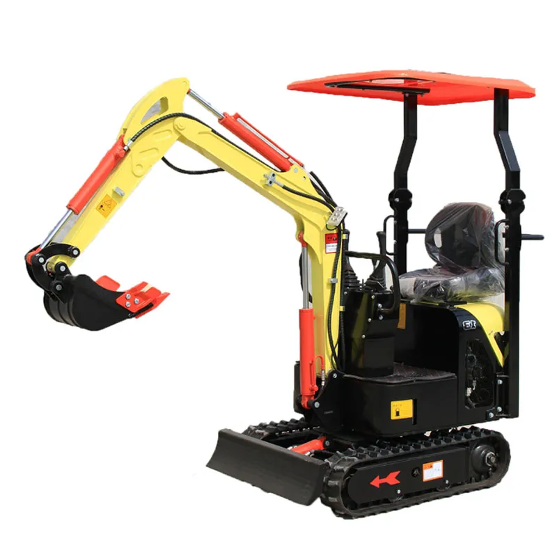 Miniexcavadora sobre cadenas de 950 kg y 0,025 m³ de China
