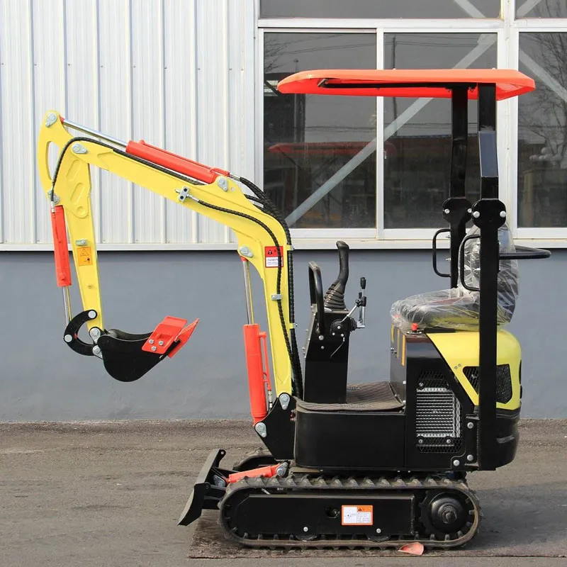 Miniexcavadora sobre cadenas de 950 kg y 0,025 m³ de China