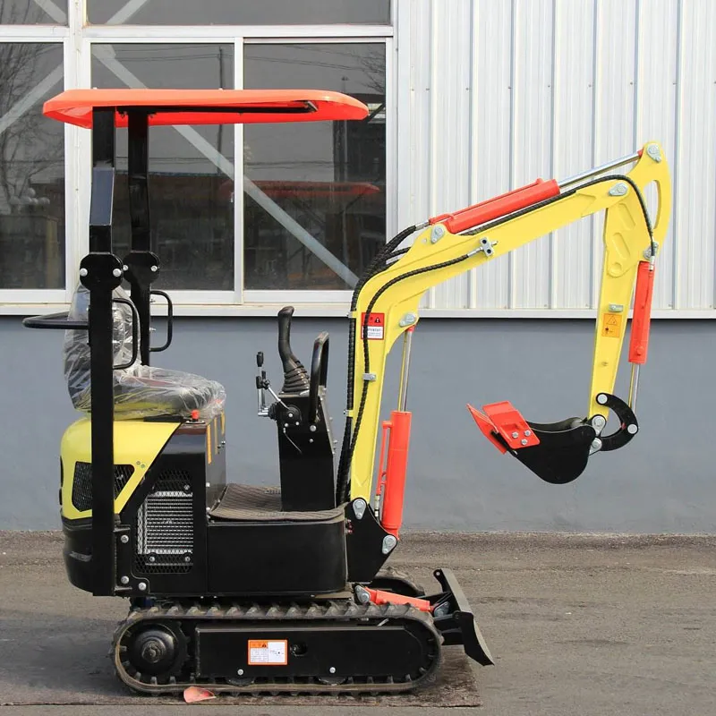 Miniexcavadora sobre cadenas de 950 kg y 0,025 m³ de China
