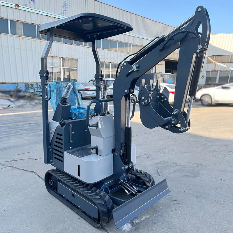 Miniexcavadora sobre cadenas de 900 kg, 20 kW y 0,11 m³ de China