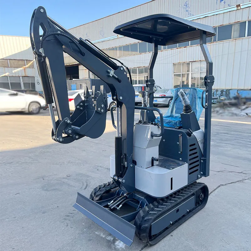 Miniexcavadora sobre cadenas de 900 kg, 20 kW y 0,11 m³ de China
