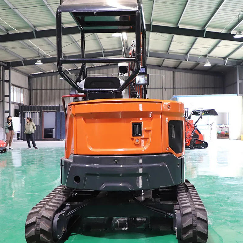 Miniexcavadora sobre cadenas de 1200 kg, 9,2 kW y 0,035 m³ de China