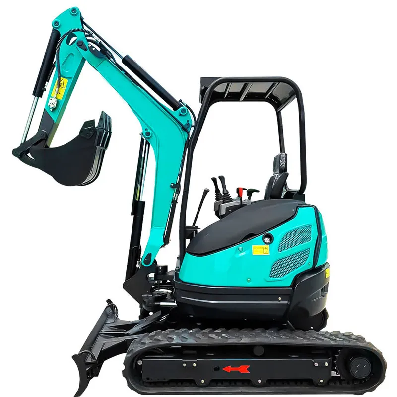 Miniexcavadora sobre cadenas de 700 kg, 20 kW y 0,11 m³ de China