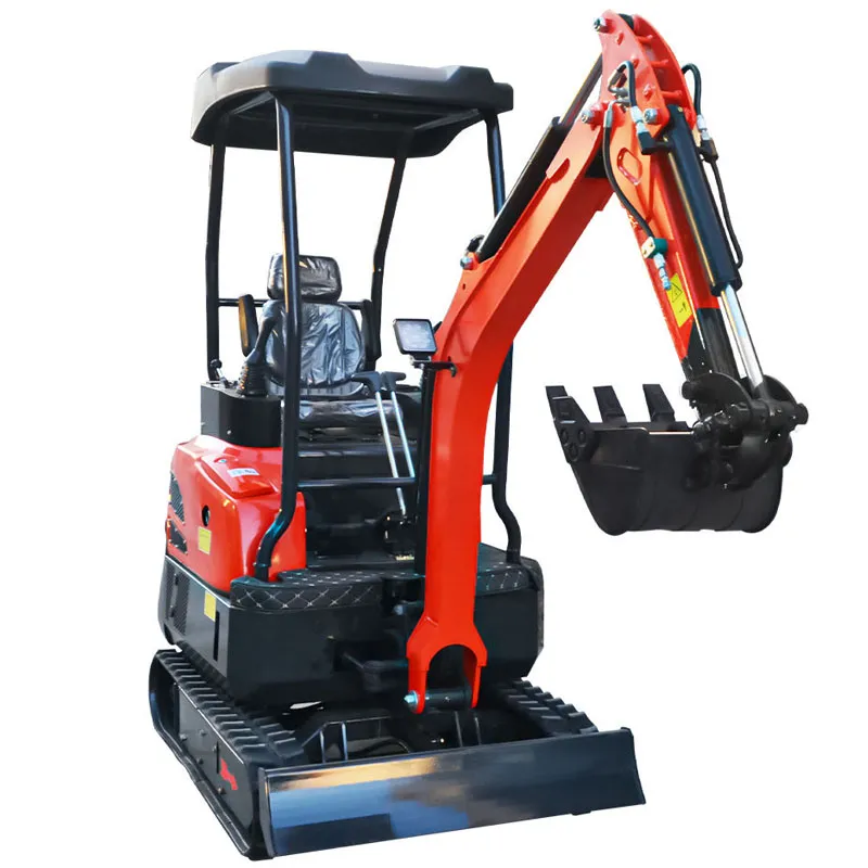 Miniexcavadora sobre cadenas de 700 kg, 20 kW y 0,11 m³ de China